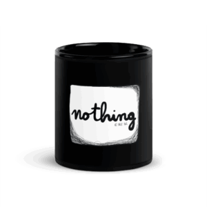 Black Glossy Mug