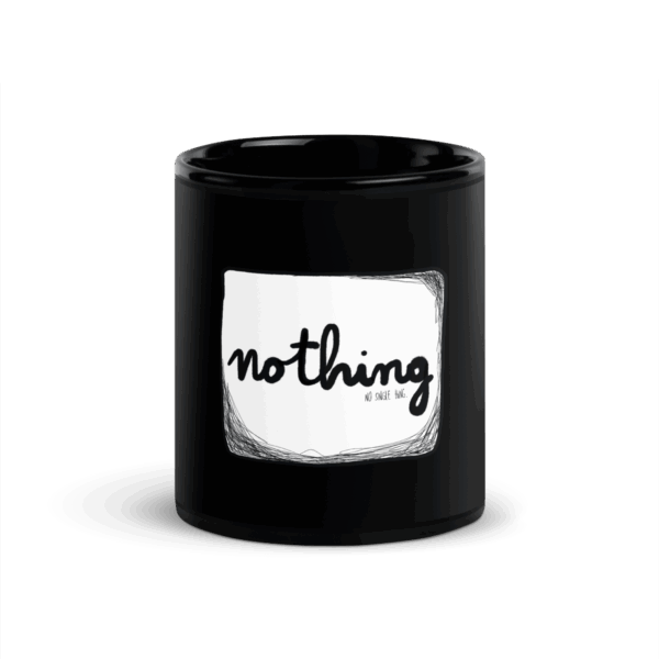 Black Glossy Mug