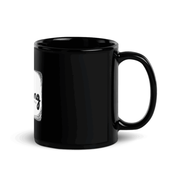 Black Glossy Mug - Image 3