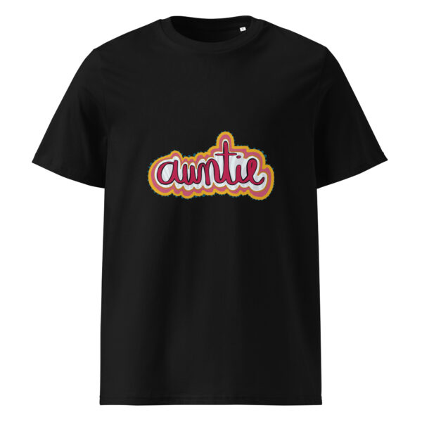 Unisex organic cotton t-shirt | Auntie - Image 2