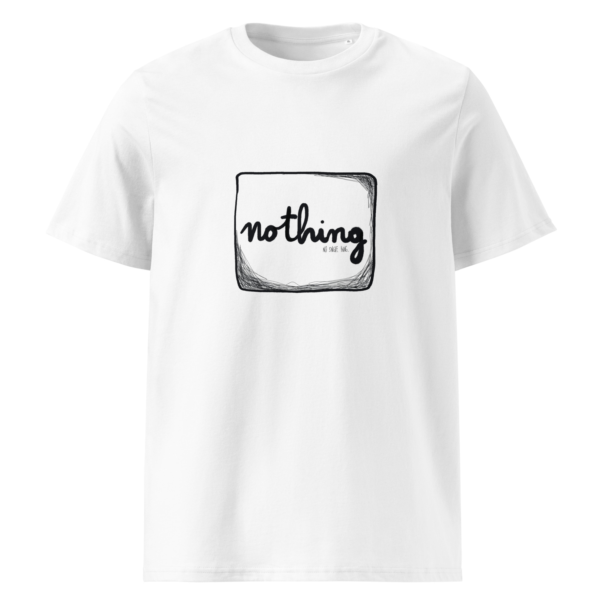 Unisex organic cotton t-shirt | Nothing