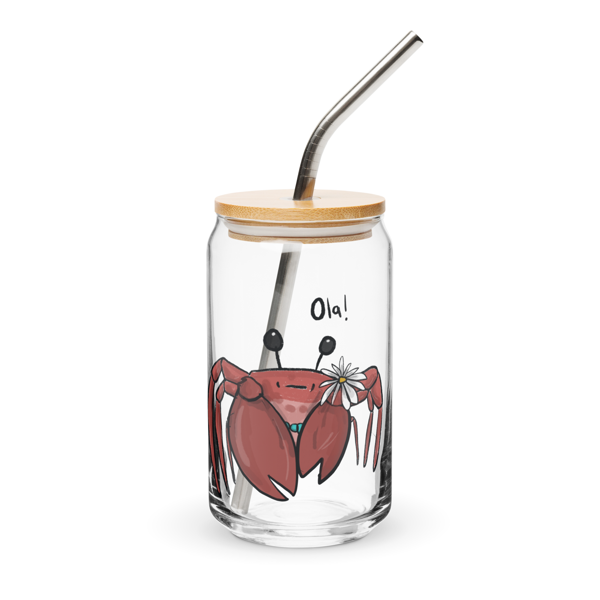 Can-shaped glass